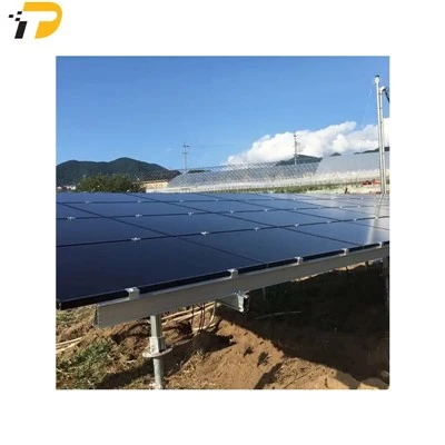 Structură solară montată la sol